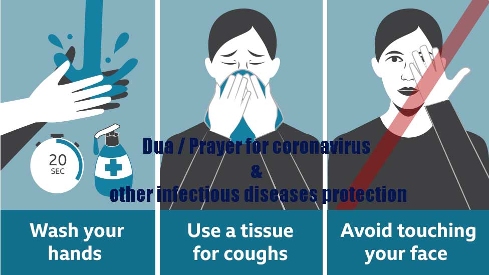 Dua / Prayer for coronavirus & other infectious diseases protection